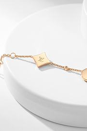 Fortok Louis Vuitton Color Blossom BB Multi-Motif Bracelet, Pink Gold, Malachite And Diamonds - 6