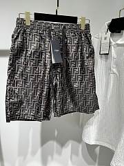 Fortok Fendi Classic Old Flower FF Shorts - 6