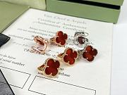 Fortok Van Cleef & Arpels Four-leaf Clover Earrings Multicolor - 4