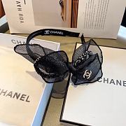 Fortok Chanel Organza Angled Headband - 4