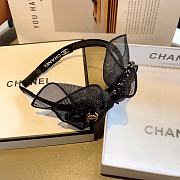 Fortok Chanel Organza Angled Headband - 2