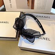 Fortok Chanel Organza Angled Headband - 3