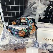 Fortok Gucci Flower Headband Black  - 2