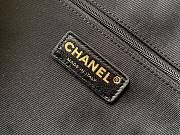 Fortok Chanel 24A Bowling Bag Black 21x33x15cm - 2