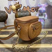 Fortok Louis Vuitton Mini Bumbag Cognac Brown M12753 17x12x9.5cm - 3