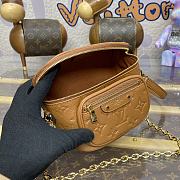 Fortok Louis Vuitton Mini Bumbag Cognac Brown M12753 17x12x9.5cm - 2