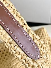 Fortok Louis Vuitton OnTheGo MM Bag Raffia M24723 37.5×30×17cm - 6