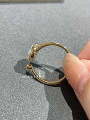 Fortok Louis Vuitton Four-leaf Clover Open Ring - 6