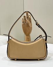 Fortok Fendi Simply Shoulder Bag Beige 8662As 22x4x12cm - 4