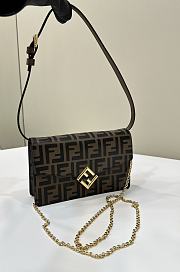 Fortok Fendi Baguette Chain Bag 8663 21x5x15cm - 3