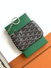 Fortok Goyard Senat Nano Key Case Black 13x1x9cm - 1