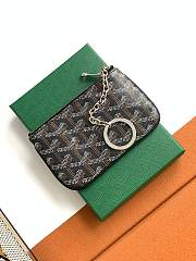 Fortok Goyard Senat Nano Key Case Black 13x1x9cm - 4