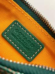 Fortok Goyard Senat Nano Key Case Green 13x1x9cm - 5