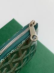 Fortok Goyard Senat Nano Key Case Green 13x1x9cm - 3