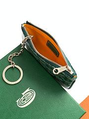 Fortok Goyard Senat Nano Key Case Green 13x1x9cm - 2