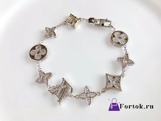 Fortok Louis Vuitton Diamond Blossom Bracelet  - 1