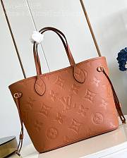 Fortok Louis Vuitton Neverfull MM Bag Brown M45686 31x28x14cm - 1
