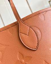 Fortok Louis Vuitton Neverfull MM Bag Brown M45686 31x28x14cm - 6