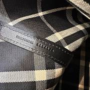 Fortok Burberry Black Off Check Shoulder Bag 26.5x 13.5x46.5cm - 6