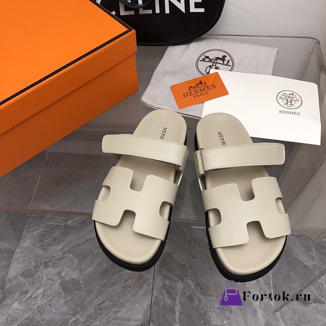 Fortok Hermes Chypre Sandal Beige - 1