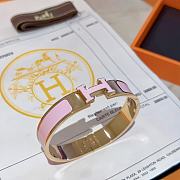 Fortok Hermes V Gold Pink Bracelet in Gold / Silver / Gold Rose  - 6