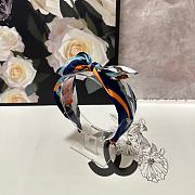 Fortok Hermes Bow Headband Blue - 4