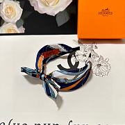Fortok Hermes Bow Headband Blue - 2