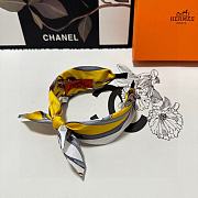 Fortok Hermes Bow Headband White and Yellow - 3