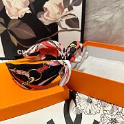 Fortok Hermes Bow Headband White & Red - 3