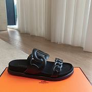 Fortok Hermes Extra Sandal Black - 5