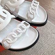 Fortok Hermes Extra Sandal White - 3