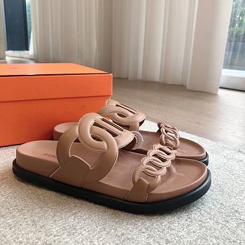 Fortok Hermes Extra Sandal Brown