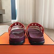 Fortok Hermes Extra Sandal Red & Orange - 4