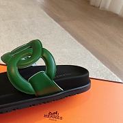 Fortok Hermes Extra Sandal Purple & Green - 3