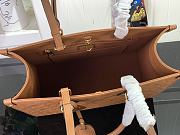 Fortok Louis Vuitton Onthego Bag Brown M46128 35x27x14cm  - 5
