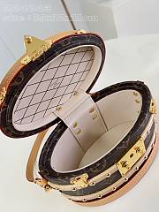 Fortok Louis Vuitton Ellis Handbag Natural Cowhide-leather And Wood Trim M24843 19x12x11cm - 4
