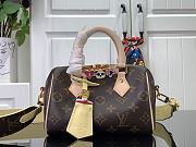 Fortok Louis Vuitton Speedy 18 Handbag Brown M24598 18x12x10cm - 1