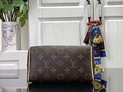 Fortok Louis Vuitton Speedy 18 Handbag Brown M24598 18x12x10cm - 5