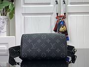 Fortok Louis Vuitton Speedy 18 Handbag Black M24598 18x12x10cm - 5