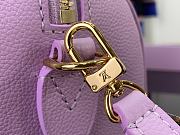 Fortok Louis Vuitton Speedy 18 Handbag Purple M24598 18x12x10cm - 3