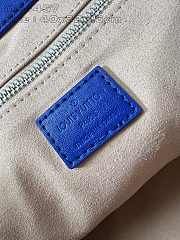 Fortok Louis Vuitton Shopper Bag MM Blue M24457 40x32x16cm - 3