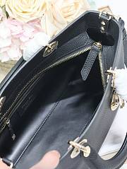 Fortok Dior Lady D-Sire My ABCdior Medium Tote Bag Black 30x20x13cm - 5