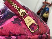 Fortok Louis Vuitton Rush Bumbag Pink Monogram Surfing Coated Canvas M24987 30x15x8cm - 5