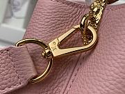 Fortok Louis Vuitton Capucines East-West Mini Bag Pink M24671 22x12x8cm - 3