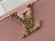Fortok Louis Vuitton Capucines East-West Mini Bag Pink M24671 22x12x8cm - 2