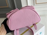 Fortok Chanel Small Backpack Grained Calfskin & Gold-Tone Metal Pink 20.5x20x11.5cm - 5