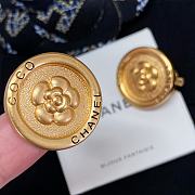 Fortok Chanel Coco Camellia Earrings - 1