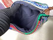 Fortok Miu Miu Crochet Pouch Multicolor 14x18.5x10cm - 6