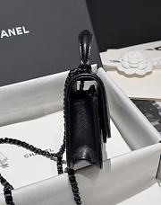 Fortok Chanel 24A So Black Too Handle Bag 17cm - 2