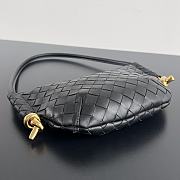Fortok Bottega Veneta Mini Solstice Bag Black 796378 28x18x5cm - 5